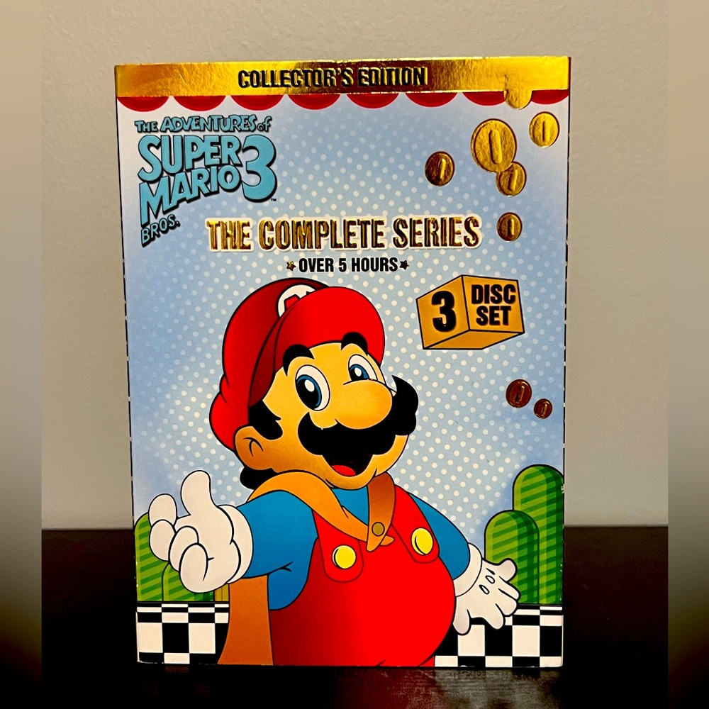 The Adventures of Super Mario Bros 3 - The Complete Series 3 DVDs